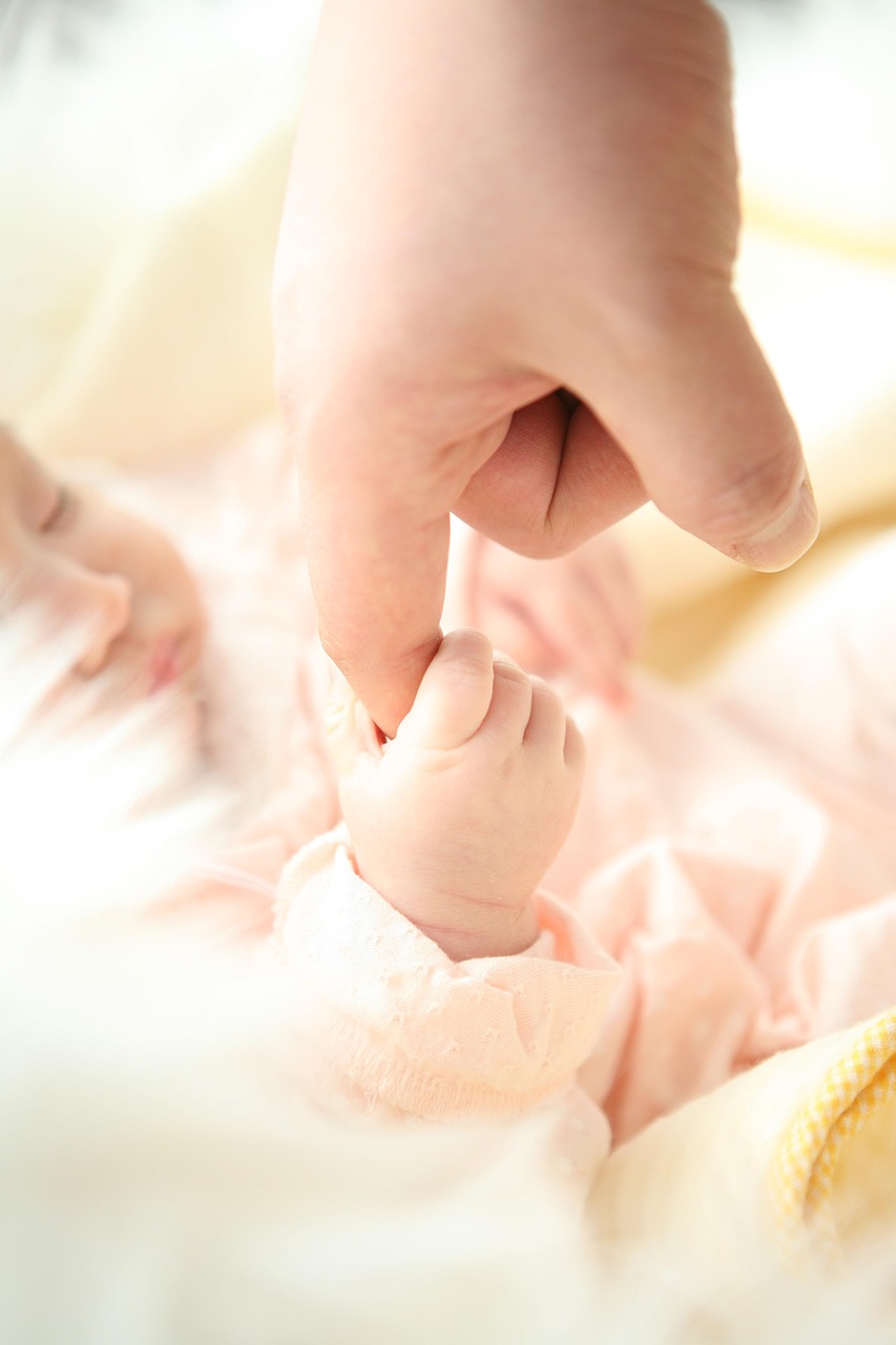 parents with baby neutral soft