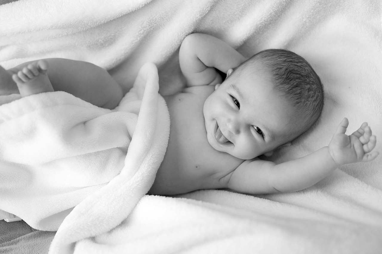 baby blanket neutral soft